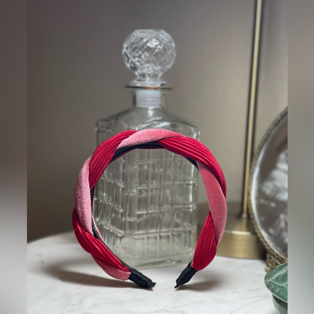 The Valentine | Velvet Roped Headband